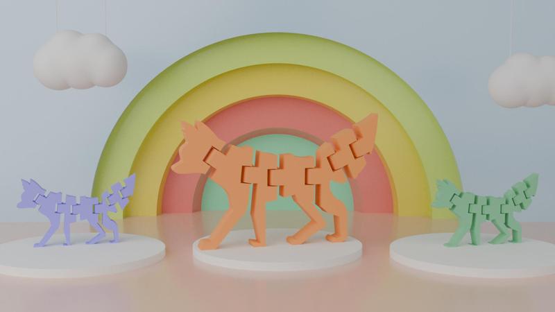 Flexi Articulated Fox