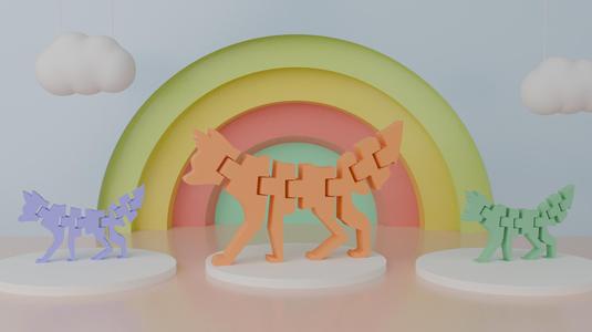Flexi Articulated Fox