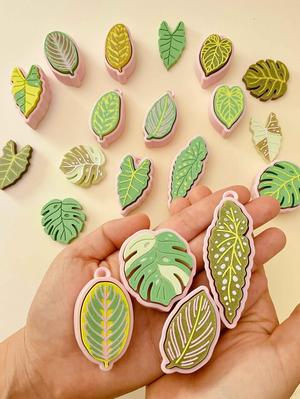 Houseplant Bundle — Fidget Clicker Keychains
