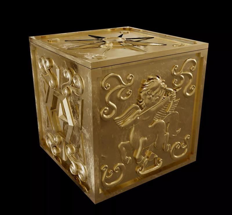 Caja armadura de Sagitario