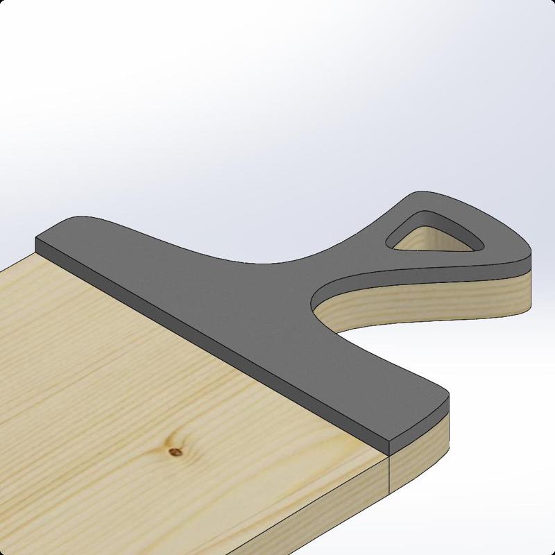 STL template for Charcuterie and Cheese Boards