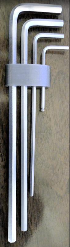 Hex Wrench Holder 2.5mm, 3mm, 5mm, and 6mm - URTOPIA Bike Hex wrenches.