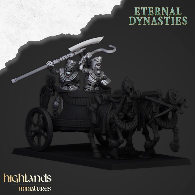 Ancient Guard Chariot Driver - Highlands Miniatures