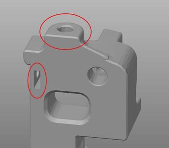 Cartographer Beacon Voron Stealthburner Carriage Square Nut