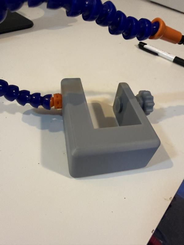 Half Inch LocLine Desk Mount