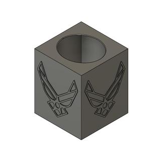 Air Force Small Tissue Box Cover