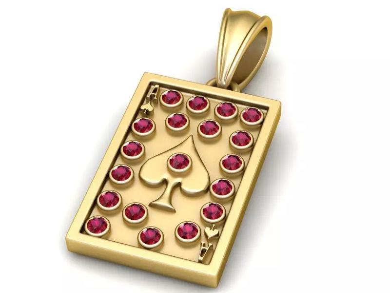 TAGS  GOLD PAGE PENDANT