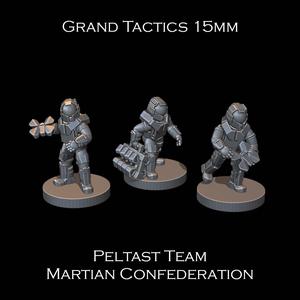 15mm SCI-FI Grand Tactics - Peltast Team - Presupported