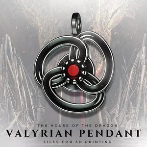Valyrian Steel Pendant from The House of the Dragon