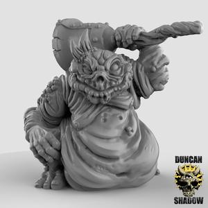 15mm Greater Plague Demon (Pre Supported)