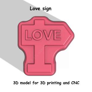 Love sign Stl File