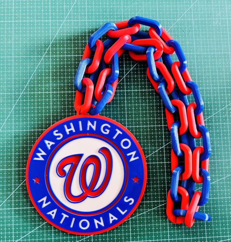 WASHINGTON NATIONALS MLB CHAIN
