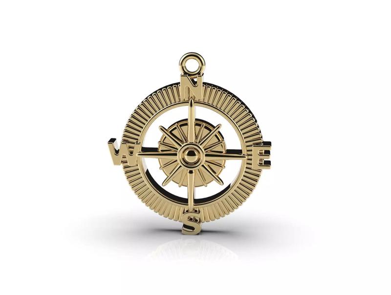 Compass  Pendant