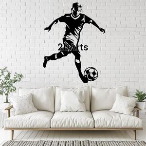 Football Player 2D Wall Art/Window Art - Digital STL & SVG File for 3D Printing or Laser Cutting