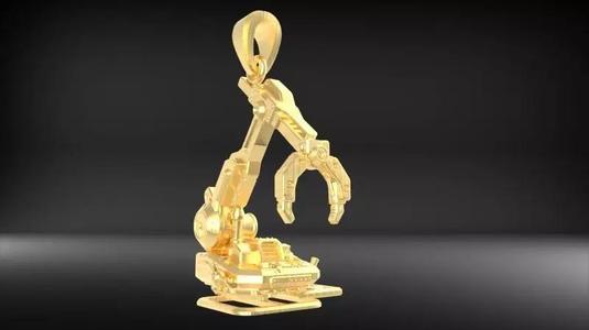 Crawler Crane Pendant