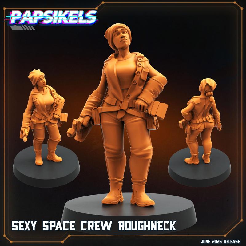 SEXY SPACE CREW ROUGHNECK