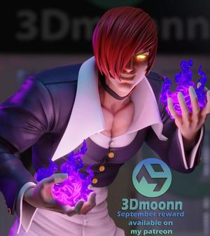 iori yagami - the king of fighters - stl