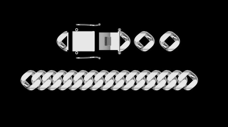 20 MM CUBAN LINK 3D print model