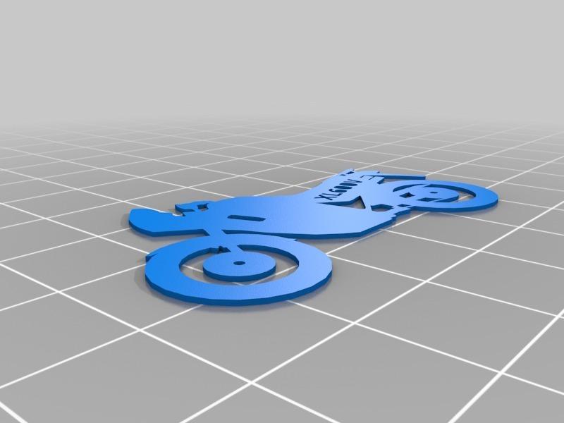 Honda Transalp XL600V Keychain