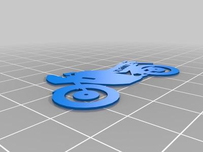 Honda Transalp XL600V Keychain