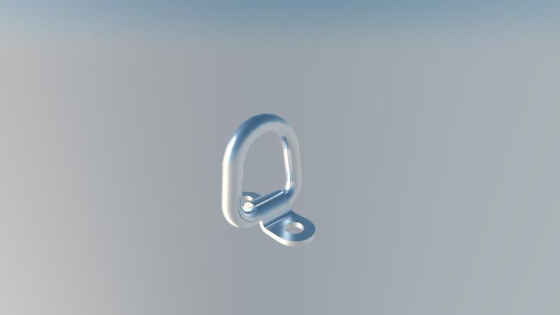 Cadène articulée inox, Cáncamo articulado, Carabiner