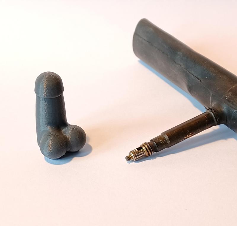 Penis valve cap (Presta valve)
