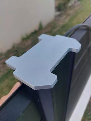 Plaque Couvertine Poteau