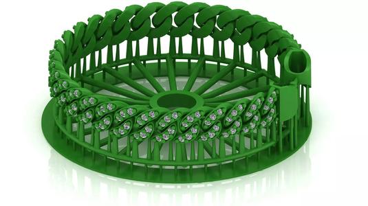 10MM SPIRAL MIAMI CUBAN LINK PONG SET FOR BRACELET OR NECKLACE