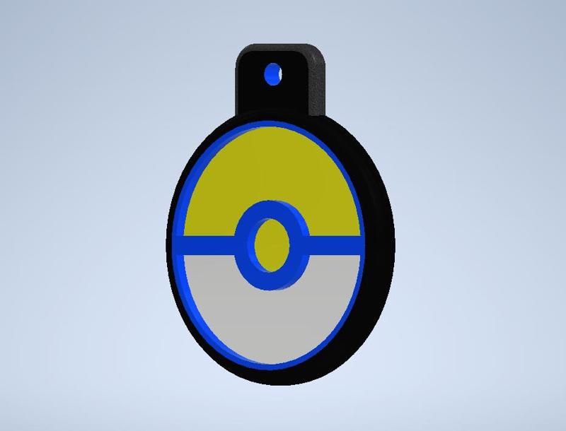 Pokemon Parkball Keychain V1