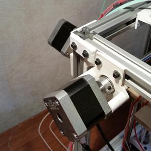 Direct motor mount for Ultimaker 2 Aluminium clone