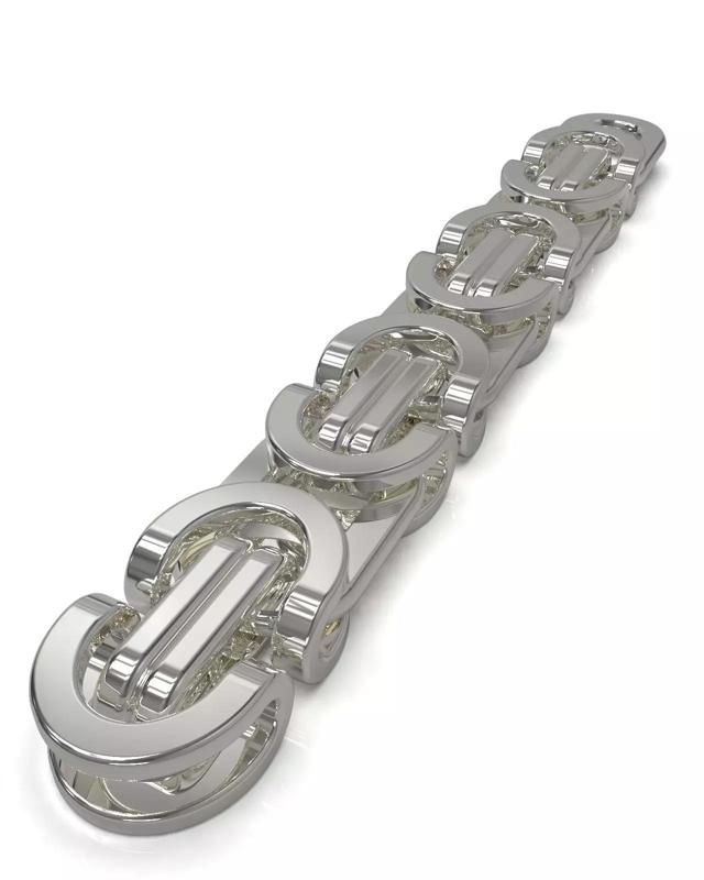 Necklace chain link v3