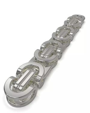 Necklace chain link v3