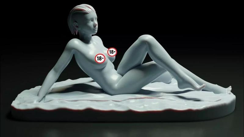 Sexy girl on Beach 2