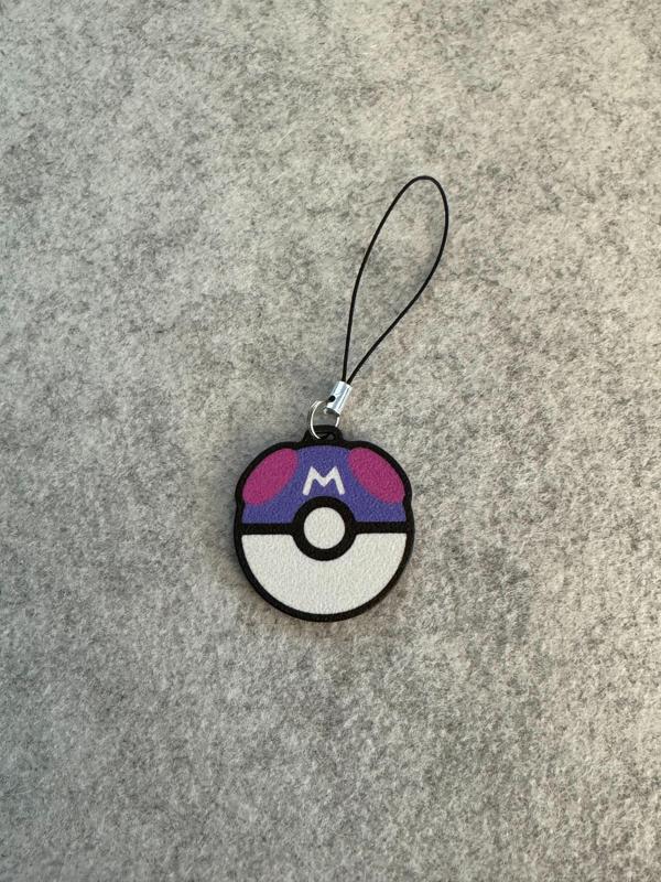 Pokémon Keychain Charm - Master Ball