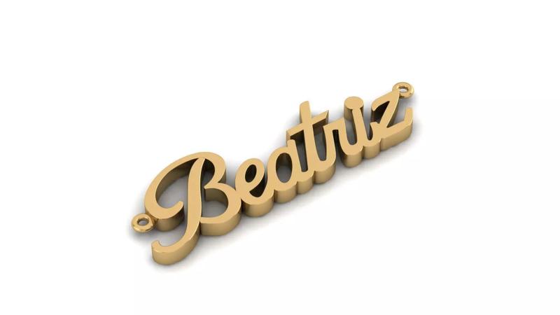 CUSTOM NAME BEATRIZ