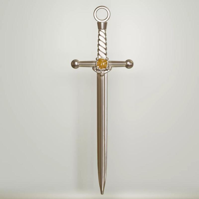 St Michael sword pendant