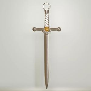 St Michael sword pendant
