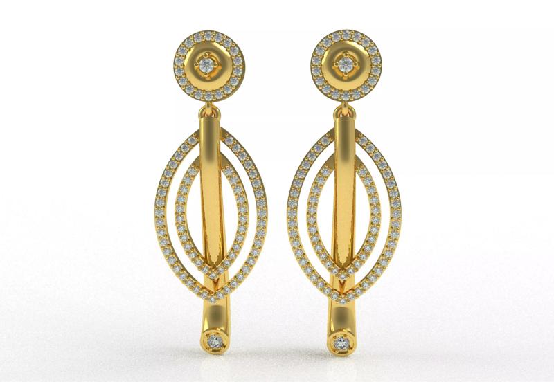 Diamond Pendant Set 47