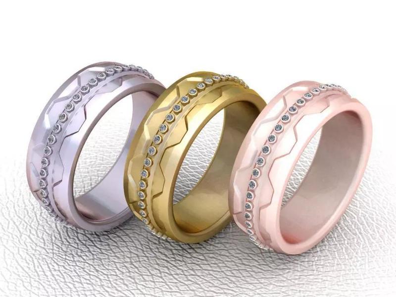 3D GOLD BRACESLET  PENDANT