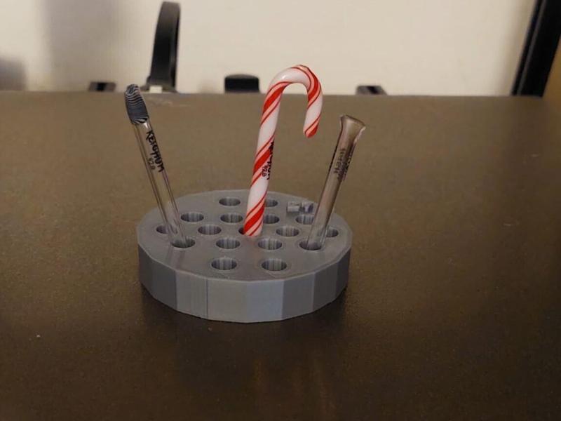 joint Glass tip holder/stand