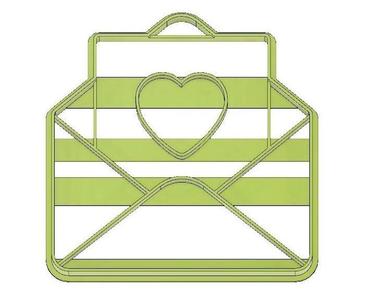 LOVE COOKIE CUTTER, HEART COOKIE CUTTER, LOVE LETTER COOKIE CUTTER, FONDANT CUTTER HEART LETTER, LOVE