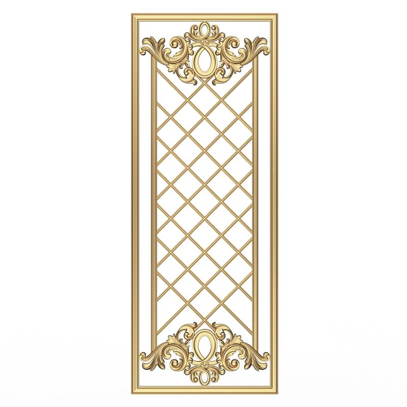 Boiserie Carved Decoration Panel 016