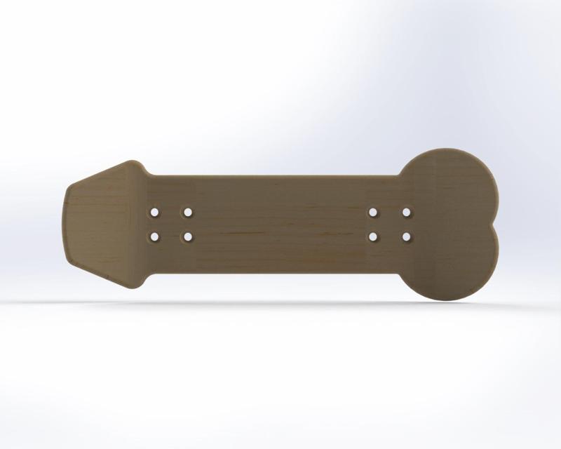 Fingerboard deck NSFW