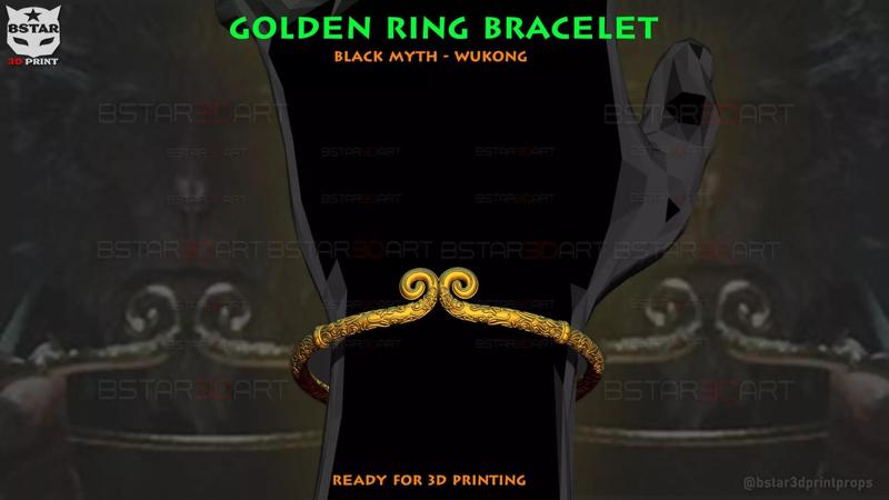 Golden Ring Bracelet - Black Myth Wukong