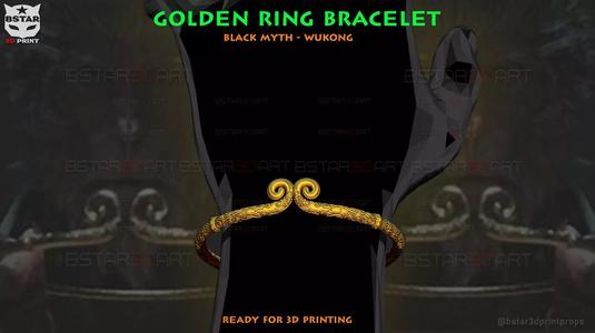 Golden Ring Bracelet - Black Myth Wukong