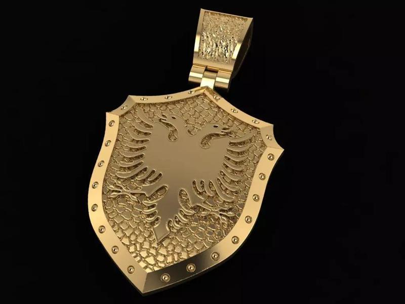 pendant Albanian Eagle
