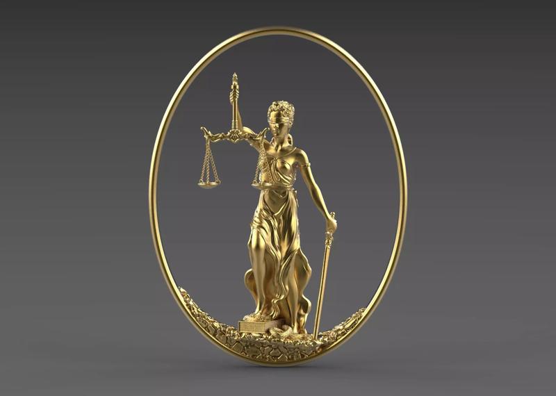 Lady Justice Pendants
