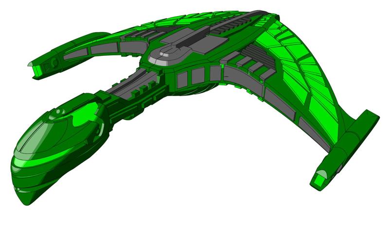 Romulan Delan Kelahri Warbird