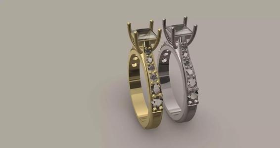 Solitaire ring