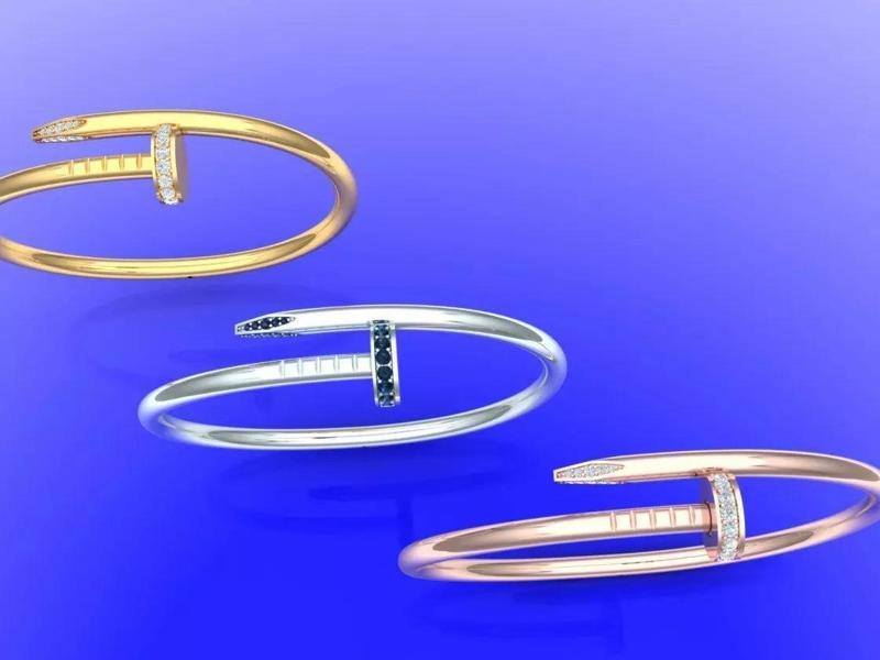 GOLD CARTIER BRASLETE